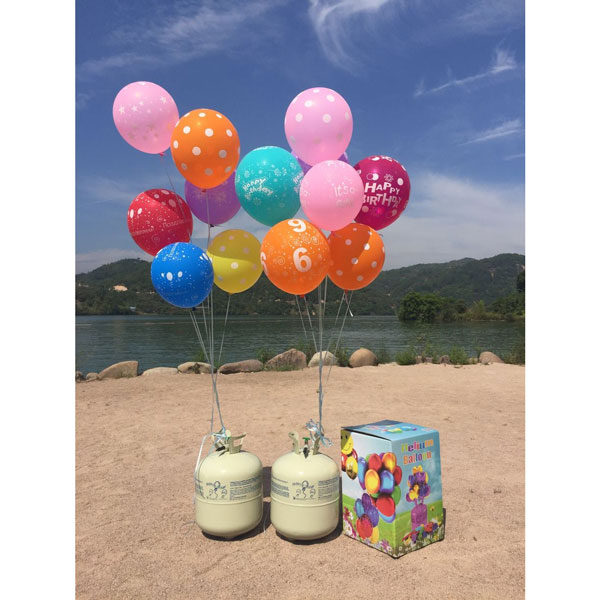 常溫法提氦純度99.999%，投料成功